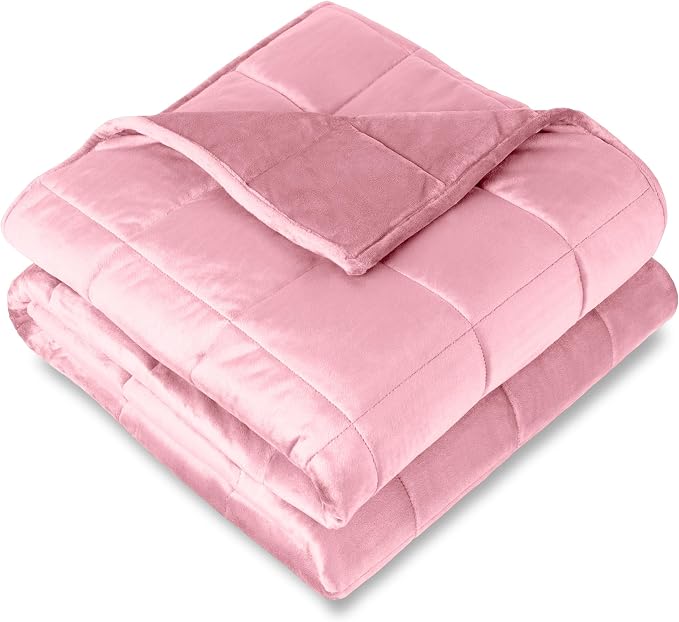 Bare Home Weighted Blanket Twin or Full Size 12lb by BareHome