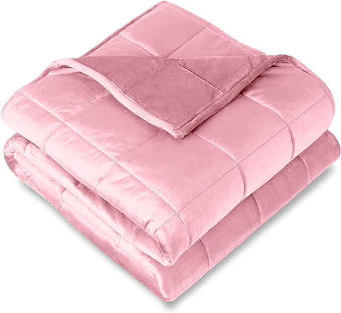 Bare Home Weighted Blanket Twin or Full Size 15lb by BareHome