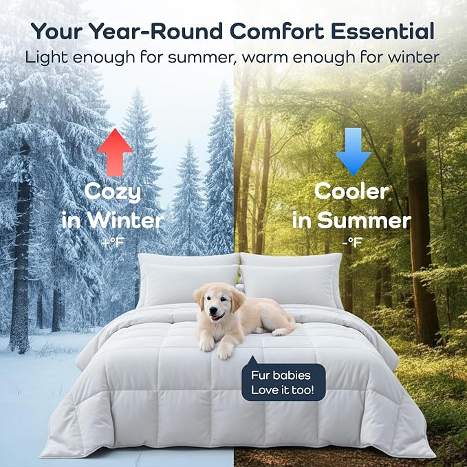 Olive + Crate Cooling Down Alternative Comforter - Image 5