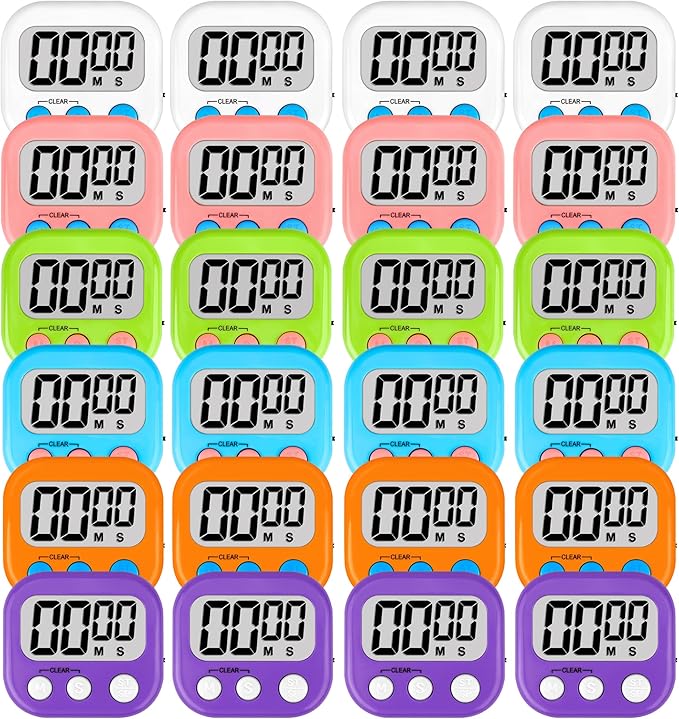ZILLEEN Classroom Timers for Kids Classroom Magnetic Digital Kitchen Timers for by ZILLEEN