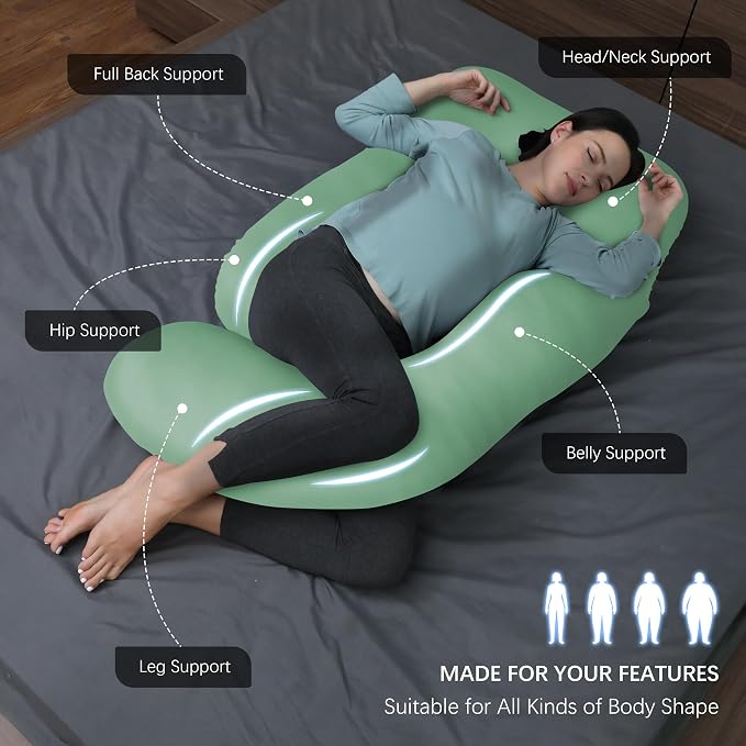 MOON PARK Pregnancy Pillows for Sleeping - Image 2