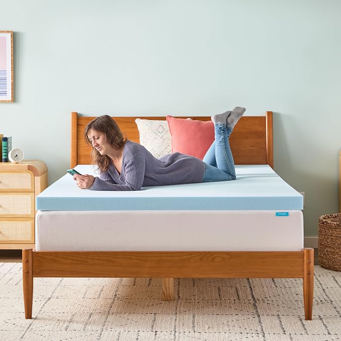 Linenspa Memory Foam Mattress Topper, Twin XL Size - Image 7