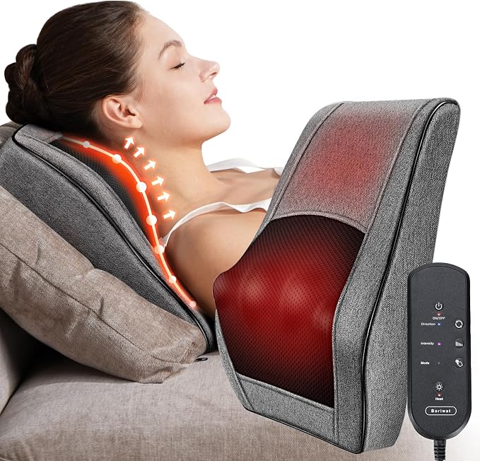 Boriwat Back Massager with Heat, Neck Massager by Boriwat