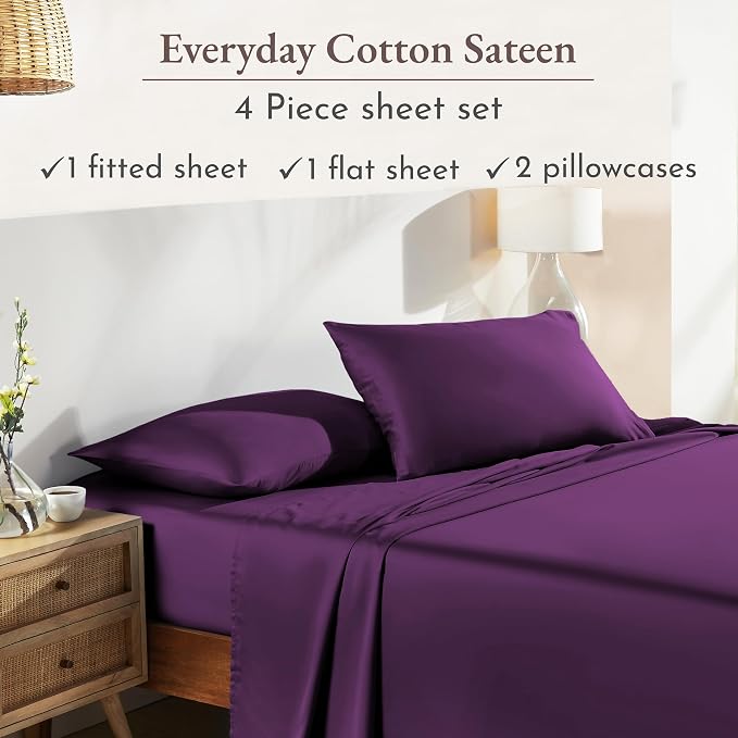 California Design Den Queen Bed Sheets Set - Image 4