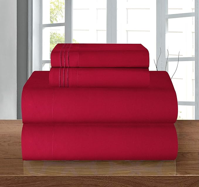 Elegant Comfort Luxury Soft 1500 Premier Egyptian 4-Piece Premium Hotel Quality by ELEGANTCOMFORT