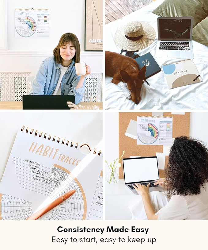 Lamare 2026 Habit Tracker Calendar – Premium Daily Habit Tracker Journal and - Image 6