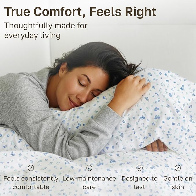 California Design Den Soft Queen Size 100% Cotton Sheet Sets, 400 TC Good - Image 6