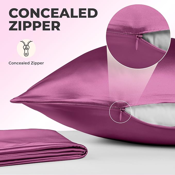 100% Pure Mulberry Silk Pillowcase - Image 5