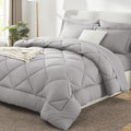 CozyLux Full Size Comforter Sets French Grey by CozyLux