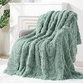 Super Fuzzy Soft Sherpa Fleece Weighted Blanket, 15 lbs Dual Sided Fluffy Heavy by EazfyPro