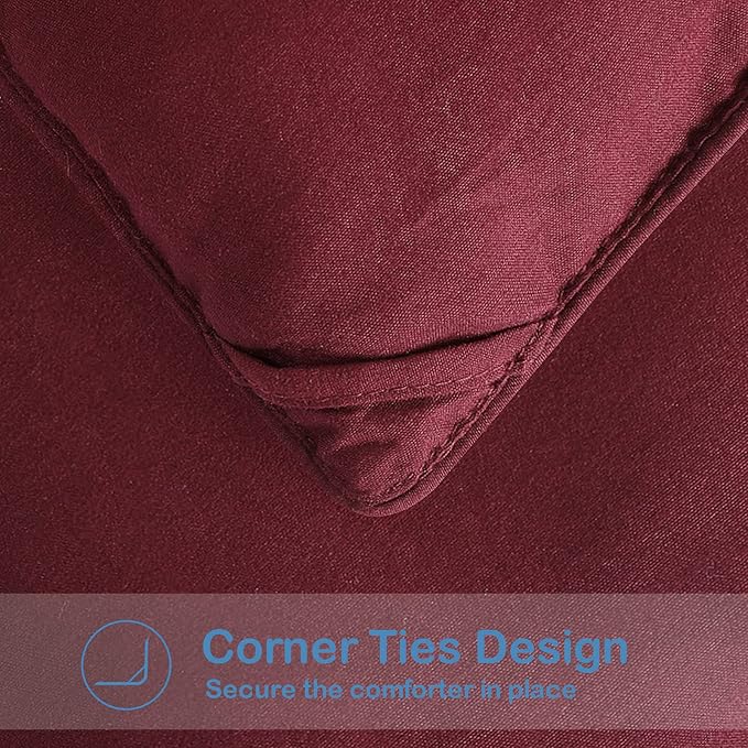 EASELAND Oversized Queen Down Alternative Comforter - Image 6