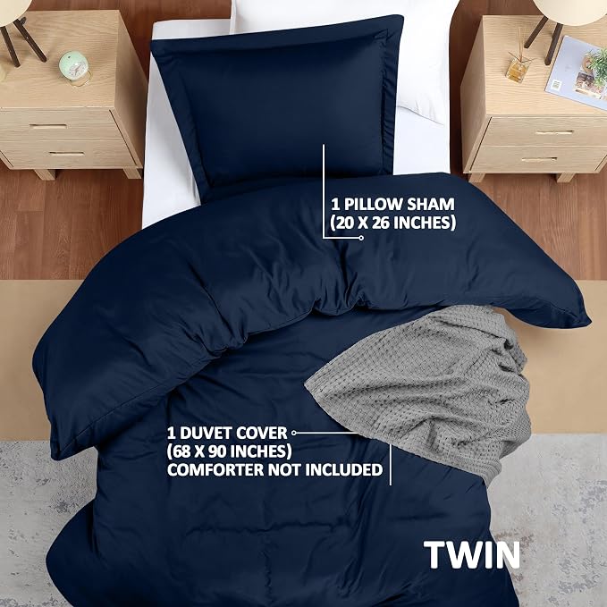 Utopia Bedding Duvet Cover Twin Size - Image 2