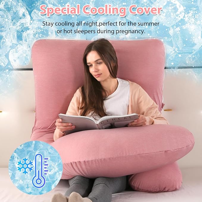 BATTOP Pregnancy Pillow for Sleeping, Maternity Pillow - Image 2