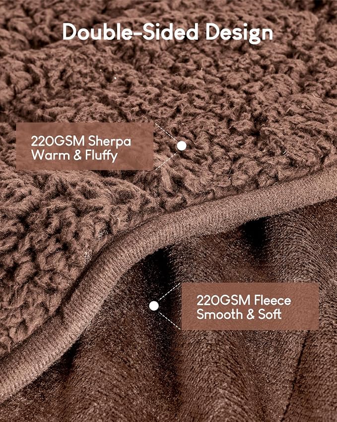 Cottonblue Weighted Blanket for Adults 15 lbs Queen Size 60x80 in, Cozy Flannel - Image 3