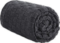 Knitted Weighted Blanket for Adult, No Beads Heavy Blanket 60” x 80'' 12lbs by Unknown