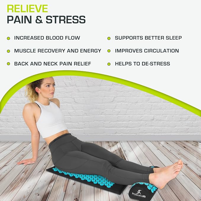 ProsourceFit Acupressure Mat and Pillow Set - Image 4