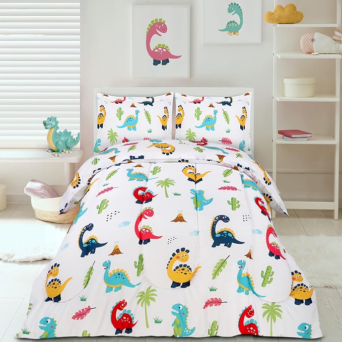 Utopia Bedding Dinosaur Kids Comforter Set - Image 4