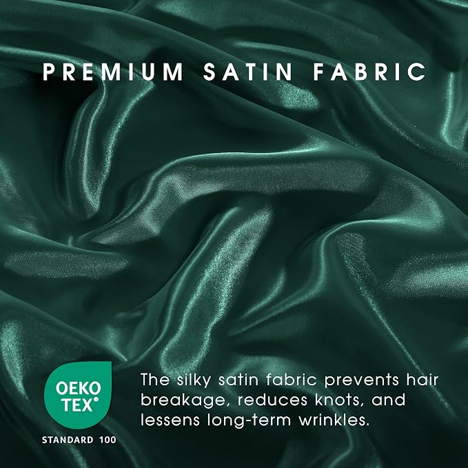 FreshCulture Satin Sheets Twin XL Bed Set - Image 5