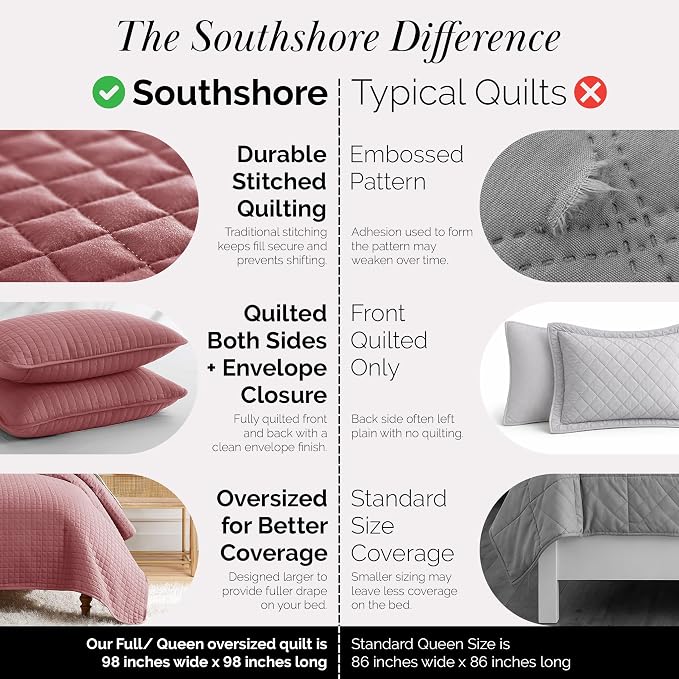 Southshore Fine Living, Inc. Queen/Full Size Quilt Bedding Set - Image 5