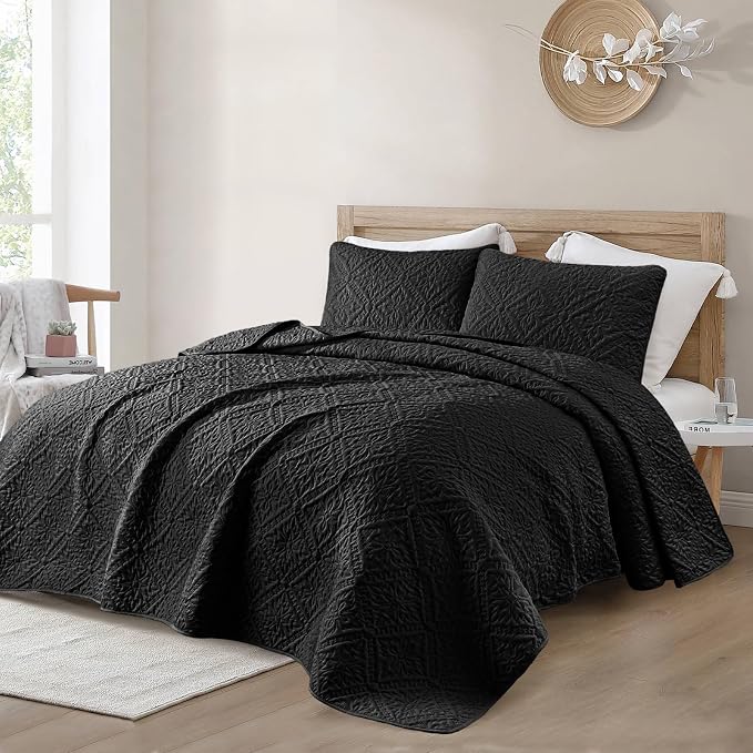Exclusivo Mezcla California King Quilt Bedding Set, Lightweight Soft Bedspreads - Image 2