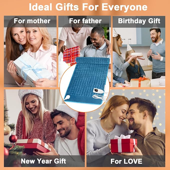 Deepsoon Heating Pad, Electric Heating Pads - Image 9