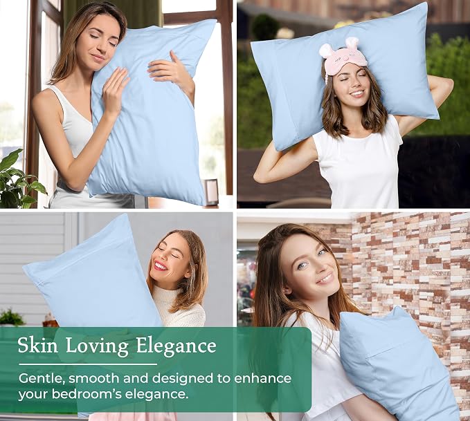Royale Linens King Pillowcase Set of 2 - Image 4