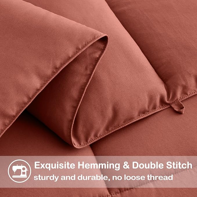 EASELAND Oversized King Down Alternative Comforter - Image 5