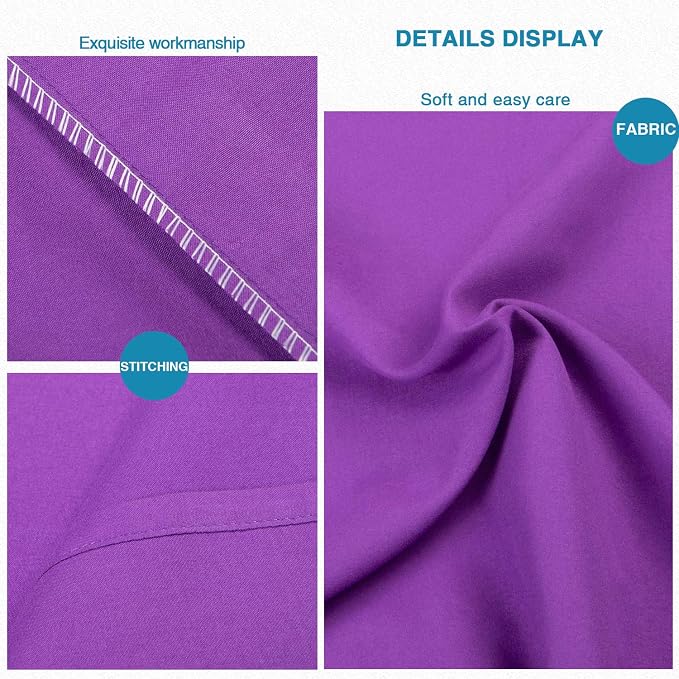 FLXXIE Pillow Cases Queen, Soft Microfiber Pillow Covers - Image 2