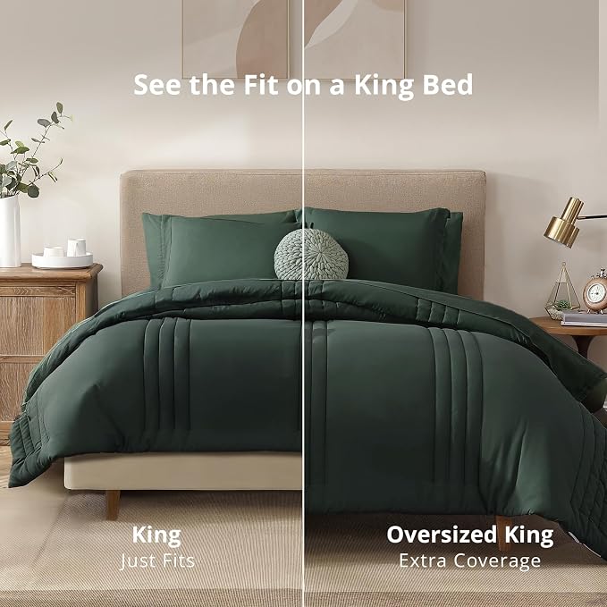 Monbix Oversized King Size Comforter Set - Image 7