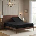 Split Head King Sheets Set for Adjustable Beds 4 Piece Flex Top Bed Sheets – by SweetHomeCollection