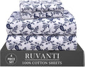 RUVANTI 4 Pcs Cotton Sheets by Ruvanti