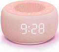 Buffbee Sound Machine & Alarm Clock 2-in-1-0-100% Display Dimmer, Under Light by BUFFBEE