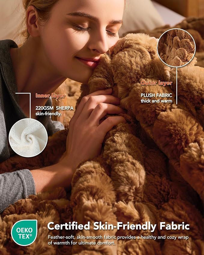 Homemate Heated Blanket Electric Throw - Image 5