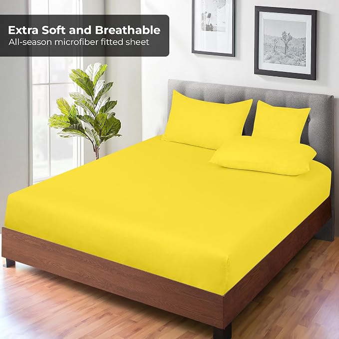 Royale Linens Fitted Sheet Twin XL - Image 4