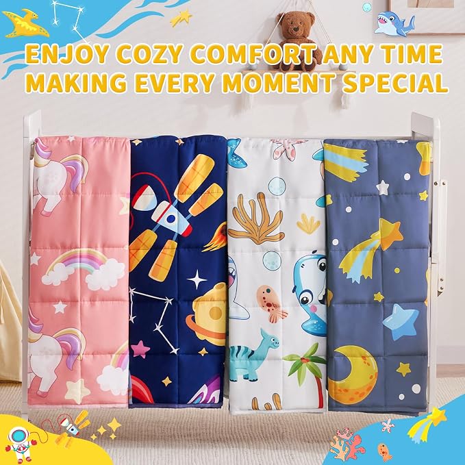 anfie Weighted Blanket Kids Weighted Blanket Cooling Blanket - Image 7