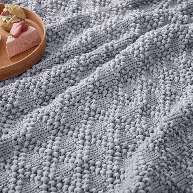 Anysay Knitted Weighted Blanket - Image 4