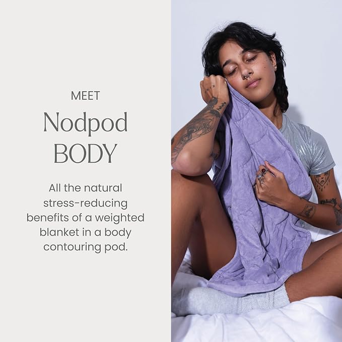nodpod Body 6.5lb Patented Compact Weighted Blanket I Perfect - Image 3