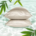 Bare Home 100% Rayon Made from Bamboo Luxury Standard Size Set of 2 Cooling by BareHome