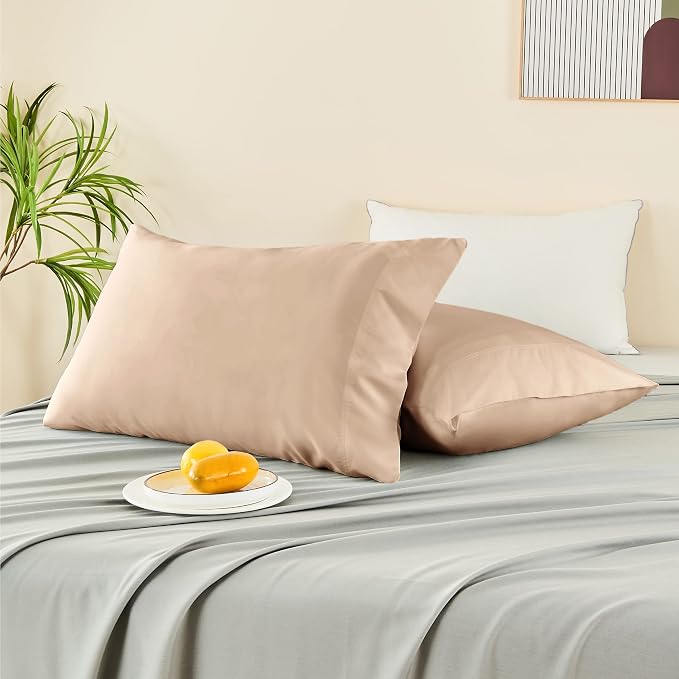 BEDELITE King Size Pillow Cases Set of 2, Rayon Derived from Bamboo, Cooling - Image 7