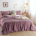 Simple&Opulence 100% Linen Duvet Cover Set 3pcs Basic Style Natural French by SimpleOpulence