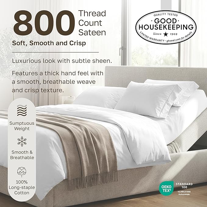 California Design Den Split King Sheets Set - Image 3