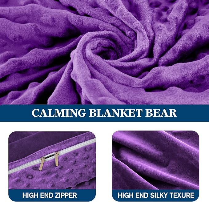 yescool Weighted Blanket for Adults Cooling Heavy Blanket for Sleeping Perfect - Image 5