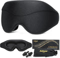 Sleep Mask, Premium Eye Mask for Sleeping, Total Blackout, Super Soft Comfort by BeHoomi