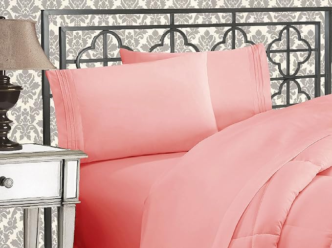 Elegant Comfort Luxurious 1500 Premium Hotel Quality Microfiber Three Line - Image 2