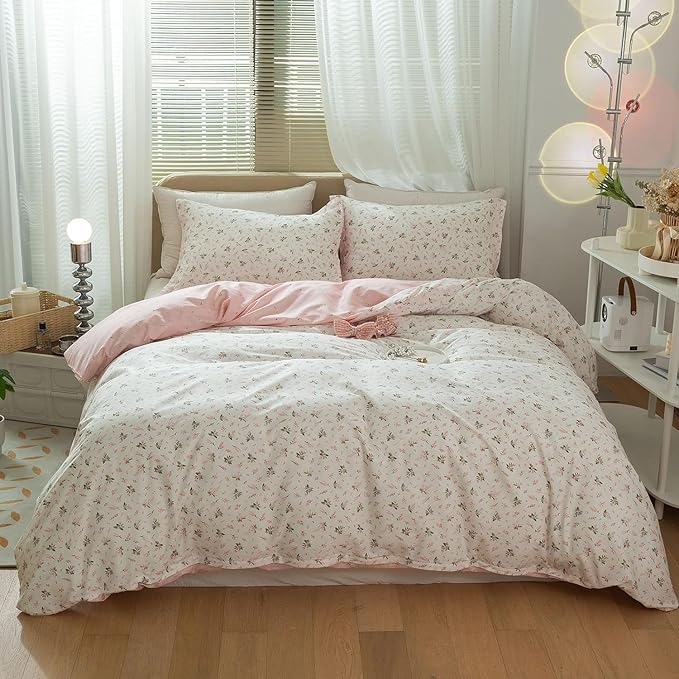 mixinni Floral Duvet Cover Twin XL Size - Image 2
