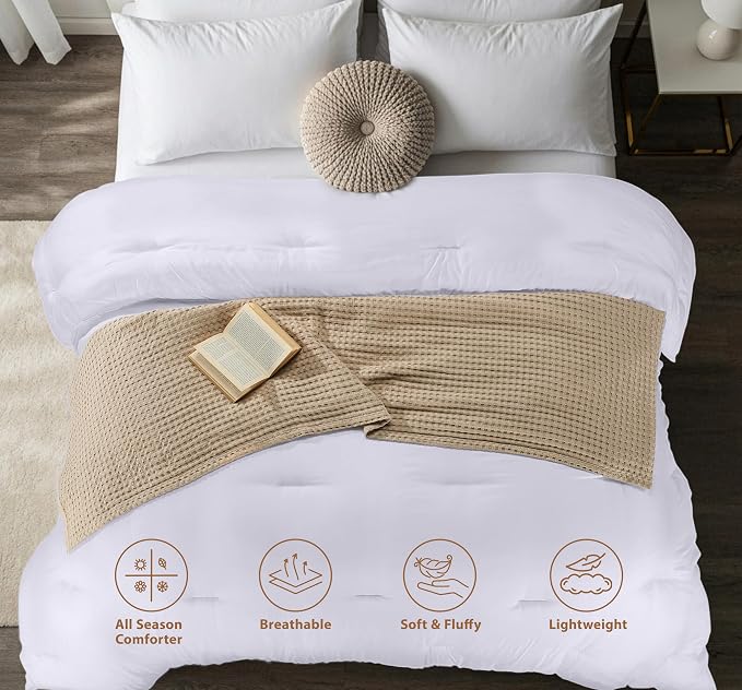Utopia Bedding Comforters Full Size, All Season Duvet Insert, Down Alternative - Image 6