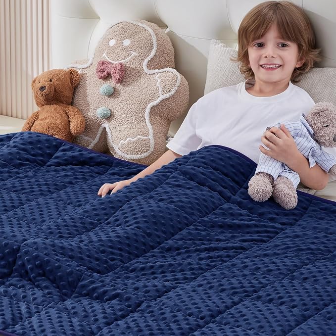 anfie Weighted Blanket Kids Weighted Blanket Cooling Blanket - Image 4