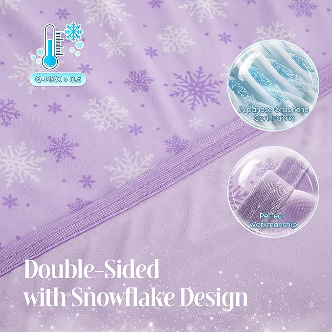 OIGAE Cooling Blanket for Hot Sleepers - Image 4