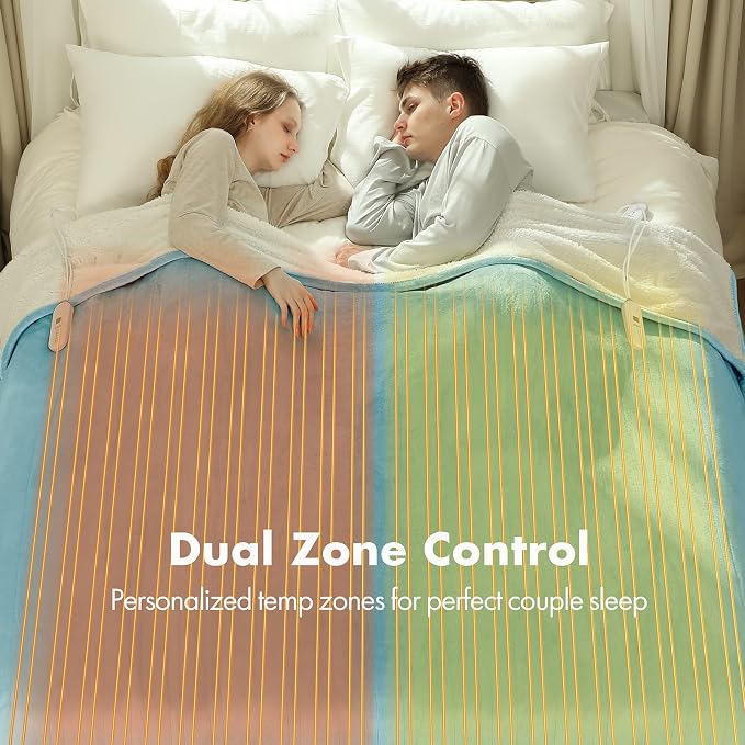 Queen Size Electric Blanket 84" x 90" - Image 2