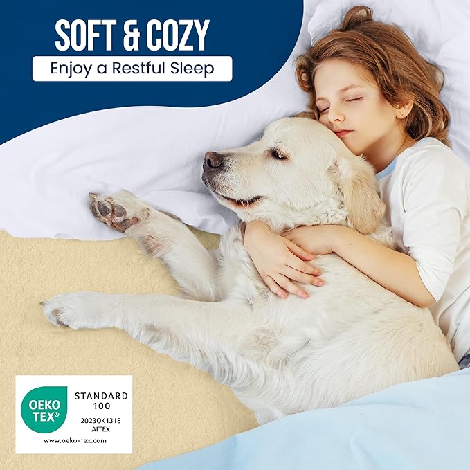 Twin Size Mattress Protector Waterproof, Premium 200 GSM Terry Mattress Cover - Image 5